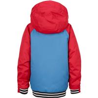 Burton Minishred Game Day Jacket - Boy's - Glacier Blue / Process Red