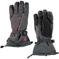 Spyder Overweb Gore-Tex Gloves - Men's - Black / Volcano