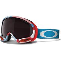 Oakley Prizm A Frame 2.0 Ski & Snowboard Goggles - 1975 Red Blue Frame/Prizm Black Iridium Lens (59-748)