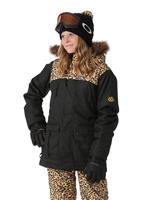 686 Harlow Insulated Jacket - Girl's - Black Colorblock