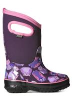 Bogs Classic Owl Boots - Youth - Purple Multi