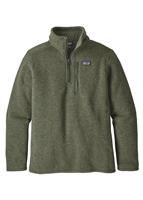 Patagonia Better Sweater 1/4 Zip - Boy's - Industrial Green