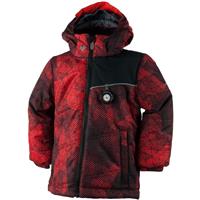 Obermeyer Stealth Jacket - Boy's - Red Mesh Print