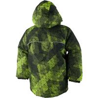 Obermeyer Stealth Jacket - Boy's - Green Mesh Print