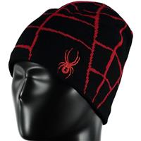 Spyder Mini Web Hat - Boy's - Black / Red