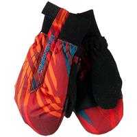 Obermeyer Thumbs Up Print Mitten - Youth - Thunder Red (17141)