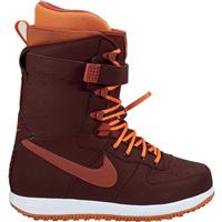Nike Zoom Force 1 Snowboard Boots - Men's - Barkroot Brown / Urban Orange / White / Rugged Orange