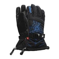 Spyder Over Web Glove - Boy's - Black/Alpine
