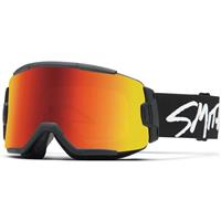 Smith Squad Goggle - Black Frame with Red Sol-X Lens