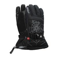 Spyder Over Web Glove - Boy's - Black/Gargoyle