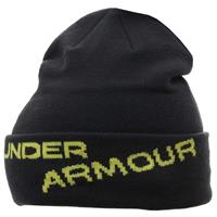 Under Armour Ski Hat - Men's - Black / Lima Bean