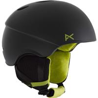 Unisex Anon Helo Snow Helmet - Black/Lime