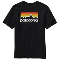 Patagonia Line Logo T-Shirt - Men's - Black
