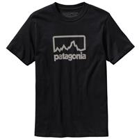 Patagonia Outline Logo T-Shirt - Men's - Black