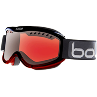 Bolle Carve Goggle - Black Red Fade Frame with Vermillion Gun Lens