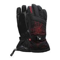 Spyder Over Web Glove - Boy's - Black/Red