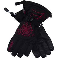 Spyder Over Web Gloves - Boy's - Black / Red