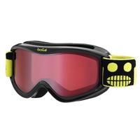 Bolle Amp Goggle - Youth - Black Robot Frame with Vermillion Lens