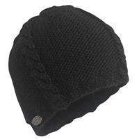 Turtle Fur Merino Wool Cabler Hat - Women's - Black