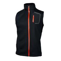 Spyder Paramount Light Weight Core Sweater Vest - Men's - Black/Volcano
