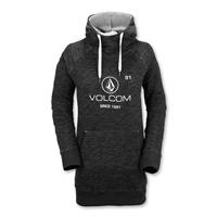 Volcom Costus Pullover Fleece - Women's - Black - front