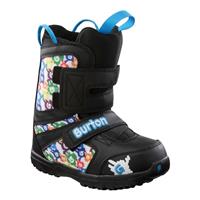Burton Grom Snowboard Boots - Youth - Black / White / Multi
