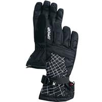 Spyder Over Web Ski Glove - Boy's - Black / White