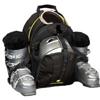Transpack Sidekick Pro Ski Boot Bag - Black / Yellow