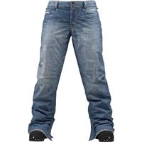 Burton The Jeans Pants - Women's - Blue Denim Print
