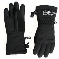 Northern Ridge Polar Bear Gloves - Youth - Black