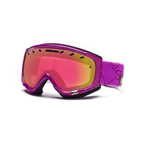 Smith Phase Goggle - Women's - Bright Plum Alpenglow Frame with Red Sensor Mirror Lens