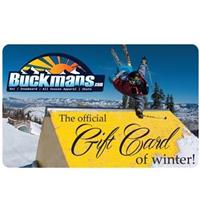 Buckman&#39;s Retail Store Gift Card (for use in our retail stores only)