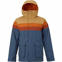 Burton Frontier Jacket - Men's - Syrup / Maui Sunset / Picante / Washed Blue