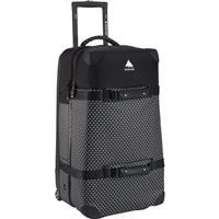 Burton Wheelie Double Deck Travel Bag - Black Polka Dot Tarp
