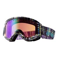 Anon Tracker Goggle - Youth - Candy Plaid Frame / Green Amber Lens