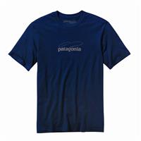 Patagonia Fish Logo T-Shirt - Men's - Channel Blue