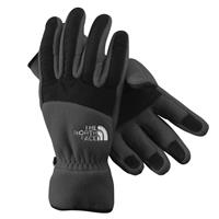 The North Face Denali Gloves - Boy's - Charcoal Heather Grey