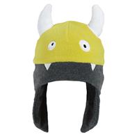 Turtle Fur Silly Viking Hat - Boy's - Charcoal