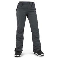 Volcom Species Stretch Pant - Women's - Charcoal - front