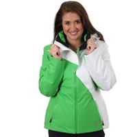 Spyder Power Jacket - Women's - Classic Green / White