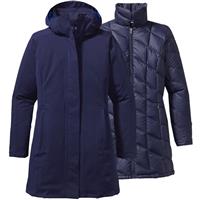 Patagonia Tres Parka - Women's - Classic Navy with Viking Blue