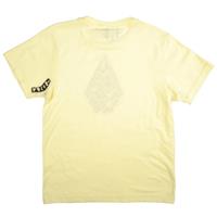 Volcom Stone Pyramid Basic T-Shirt - Short-Sleeve - Boy's - Custard