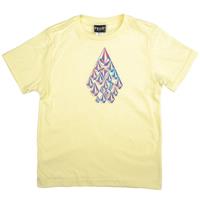 Volcom Stone Pyramid Basic T-Shirt - Short-Sleeve - Boy's - Custard