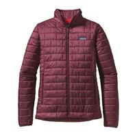 Patagonia Nano Puff Jacket - Women's - Dark Currant / Cochineal Red