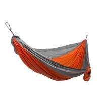Grand Trunk Double Parachute Nylon Hammock - Orange/Silver