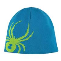Spyder Reversible Bug Hat - Boy's - Electric Blue / Theory Green