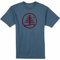 Burton Family Tree Recycled Slim Fit T Shirt - Men's - Blue Mirage Heather