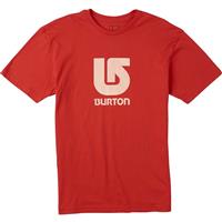 Burton Logo Vertical Fill SS Tee - Men's - Firey Red