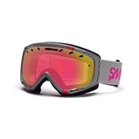 Smith Phase Goggle - Women's - Frost Grey Stereo Frame with Red Sensor Mirror Lens