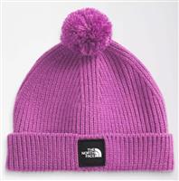 The North Face Littles Box Logo Pom Beanie - Sweet Violet